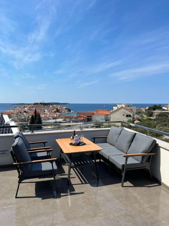Ferienwohnung Luxury Laurus Penthouse With Awesome Sea View Primošten Exterior foto