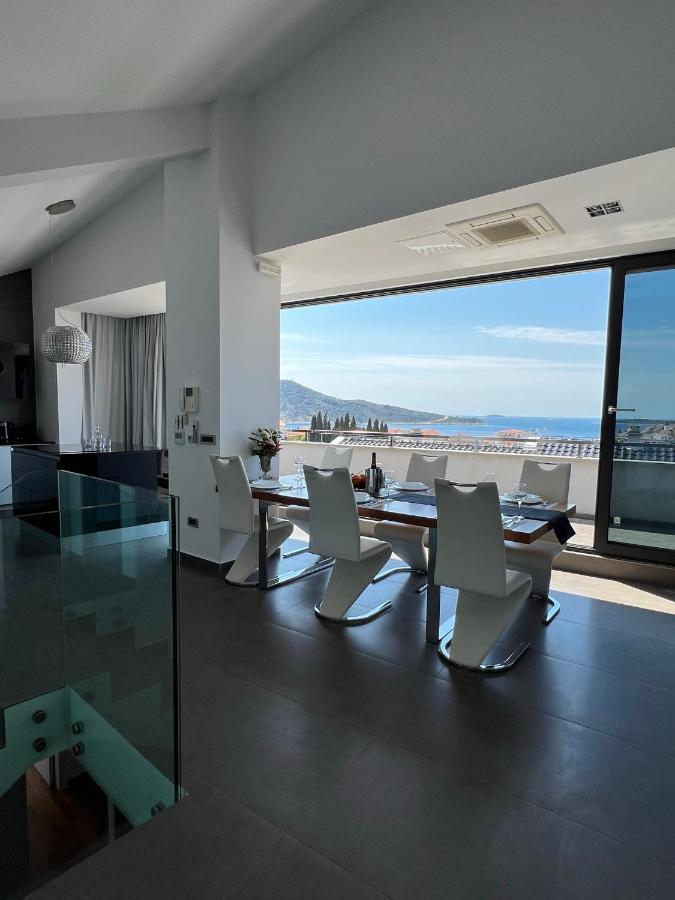 Ferienwohnung Luxury Laurus Penthouse With Awesome Sea View Primošten Exterior foto