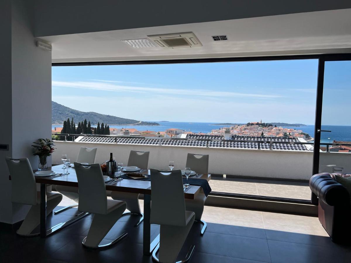 Ferienwohnung Luxury Laurus Penthouse With Awesome Sea View Primošten Exterior foto