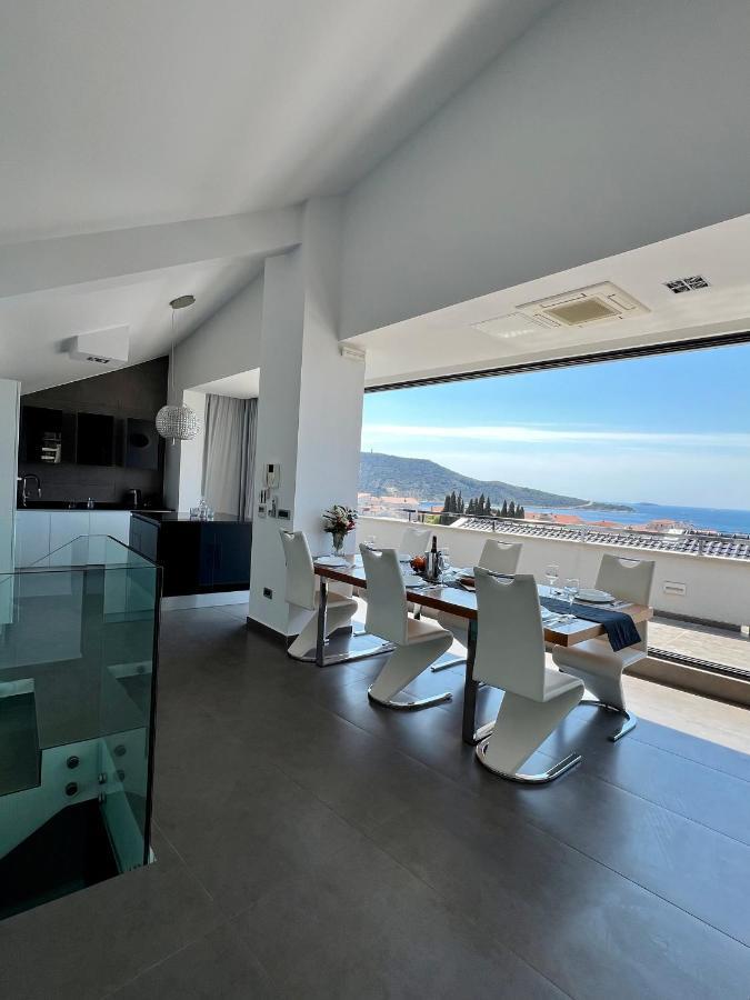 Ferienwohnung Luxury Laurus Penthouse With Awesome Sea View Primošten Exterior foto